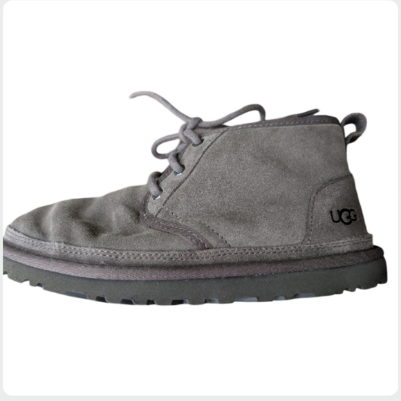 UGG Neumel Chukka Boots Charcoal Gray Men\'s Size 6 EXCELLENT CONDITION